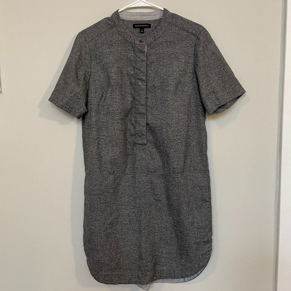 Banana Republic Grey Shift Dress